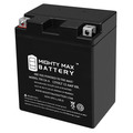 Mighty Max Battery YB12A-A 12V 12AH Battery Replaces Kawasaki ZR Zephyr 550 90-92 YB12A-A43